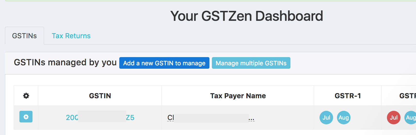 Download GSTR 1 Through GSTZen – GSTZen – E-Invoicing, GST Filings, GST ...