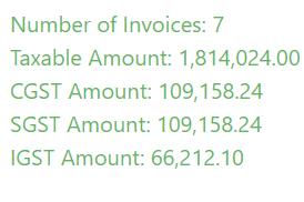 Invoice summary success image