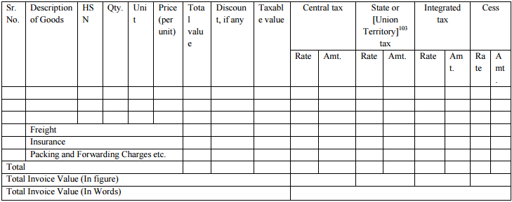 GST Invoice