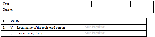 GSTR-4A Table 1