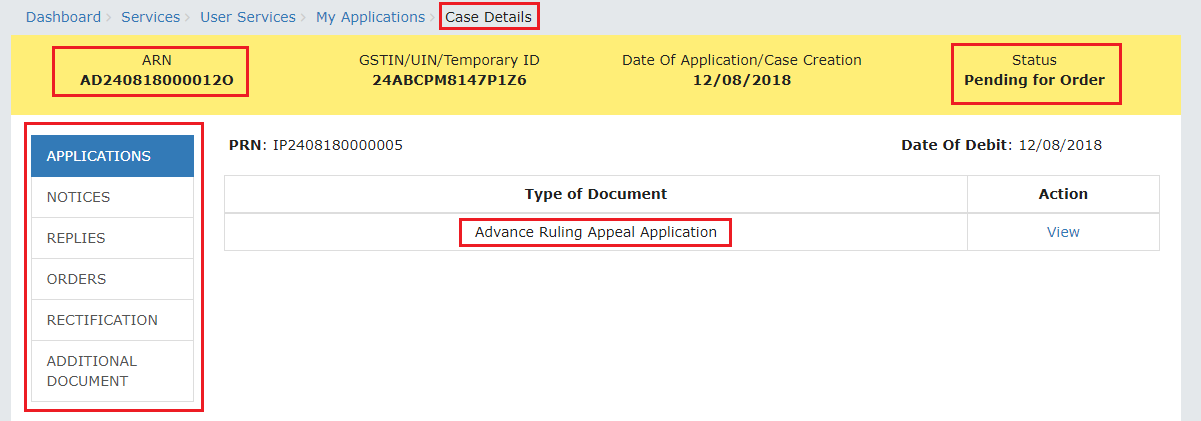 User Manual – Filing an application (FORM GST ARA-01) - GSTZen