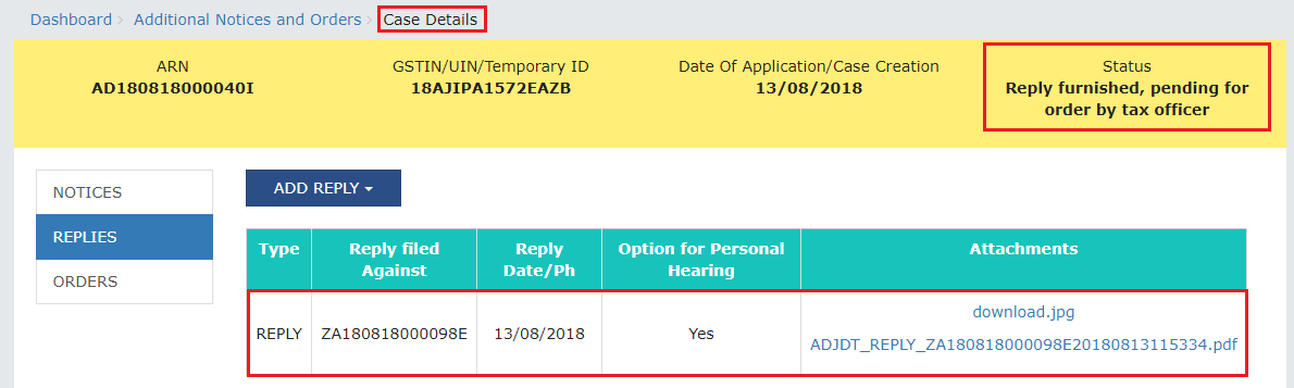 user-manual-filing-reply-in-form-gst-drc-06-against-determination-of