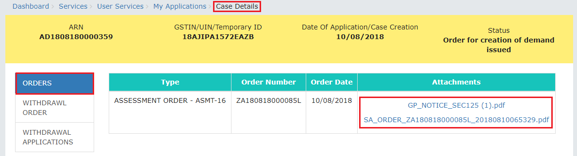 User Manual – Filing Application for Withdrawal of Summary Assessment ...