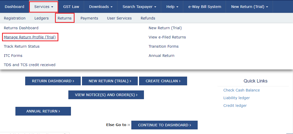 GST Dashboard