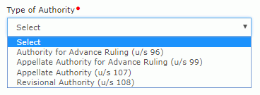 Type of Authority