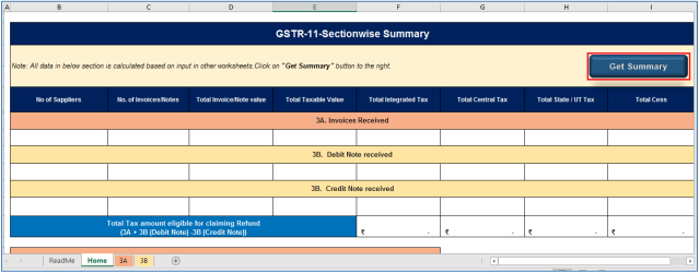 Click Get Summary btn