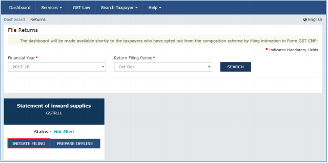 User Manual – GSTR 11 Offline Utility - GSTZen