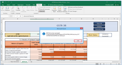 User Manual – GSTR 3B Offline Utility