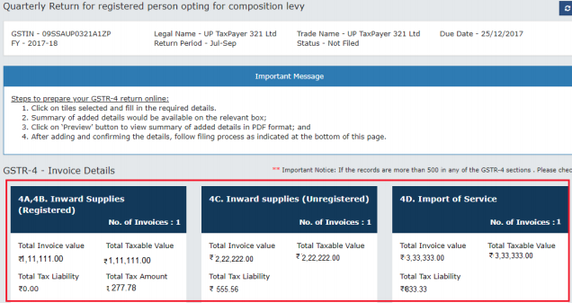 Generate Json file to Upload page