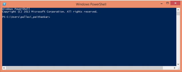 Window Powershell