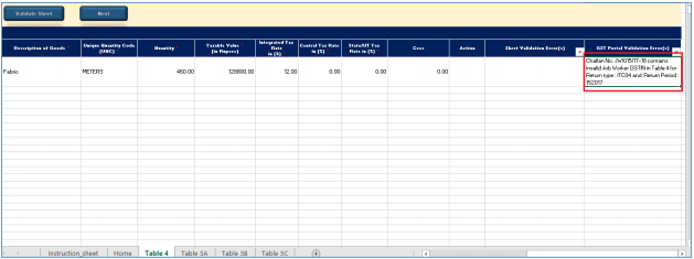 Navigate to individual sheets