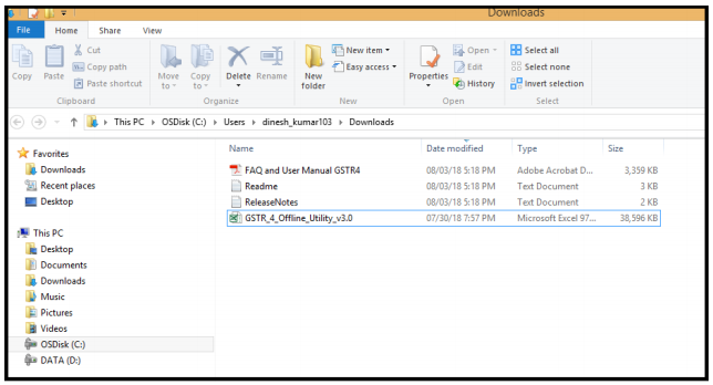 Downloading the GSTR-4 Offline tool - GSTZen