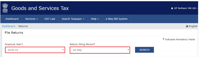 GSTR4 Filing image 1